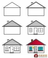 房屋设计图画法大全,房屋设计图绘画